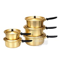 가벼운냄비 22CM 구리냄비 양은편수냄비 1인용라면냄비