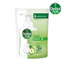 Dettol 데톨 포밍 핸드워시 애플 리필 200ml 거품비누 핸드솝 손세정제 클렌징 폼 107368
