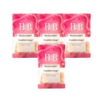 홀랜드앤바랫 크리스털라이즈드 생강 400g Holland & Barrett Crystallised Ginger, 4팩