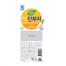 대림선 반달단무지 350g, 1팩