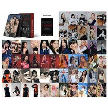 55 PCS/Set 아이돌 Kep1er Aespa GI-DLE Lomo 카드 ITZY Photocards BP IVE 레드 벨벳 Stayc 새 앨범 Photocard, [08] (G)I-DLE