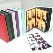 [예약발송] 포토북 셀픽스 앨범 보관 사진첩 남자 여자 친구 100일 200일 300일 인생선물, 블랙