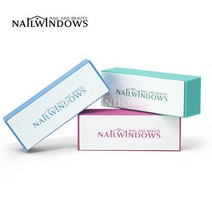 네일윈도우 퀵샤인 사각블럭1P/네일케어, 그린, 상세설명 참조