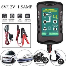 배터리충전 할리 데이비슨 오토바이에 대 한 6V 12V 1.5Amp 배터리 충전기 유지 보수 자 트리클 자동차 보, 한개옵션0