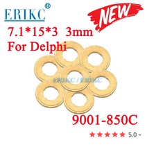 9001-850C 디젤 인젝터 와셔 Shims 구리 링 가스켓 9001 850C 두께 7.1*15*3 3mm for Delphi