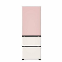[하이마트] LG 오브제컬렉션 김치냉장고 스탠드형 Z332GPB151S (323L 글라스 핑크 베이지 1등급)