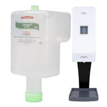 브이프리 손 소독 젤 700ml (HTM-640P) X 10팩 + 디스펜서 케이스 (HTM-640) X 1개 핸드워시 리필용, 상세페이지 참조