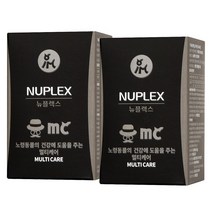 뉴플렉스 멀티케어 120정 x 2개 강아지 고양이 종합영양제, 단품