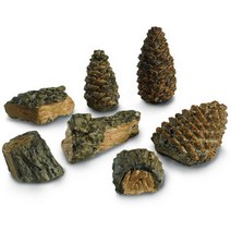 Peterson Gas Logs Valley Oak Decor Kit, 1