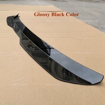 UbuyUwant For BMW E87 04-11 F20 스포일러 용 리어 루프 립 116i Serie 1 2012-2020 Universal Hatchback Car Tail W, 글로시 블랙