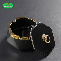 SHENGBO재떨이 휴대용 현대 재떨이, AC블랙