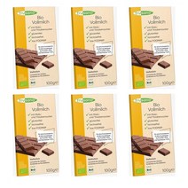프루사노 초콜렛 밀크 100g x6개 Frusano Chocolate, 6개