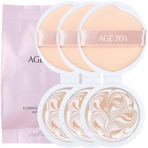 AGE20s 3세대 에센스커버팩트 HL 핑크에디션 23호리필 x 3개