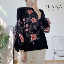 플라라 플라라 (88까지)플라워셔링플리츠블라우스_PK2SBL011C