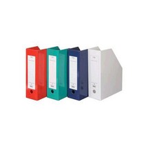 문화 A4 마닐라 화일박스 청색 F190-7 책꽂이형, 단품