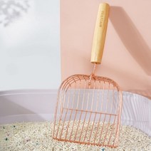 도토리ZIP 니켈크롬도금 화장실삽 너도밤나무 손잡이 와이드모래삽 청소삽 똥삽