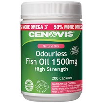 호주 세노비스 오메가3 냄새없는 피쉬오일 1500mg 200캡슐