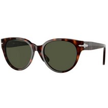 [관세포함 정품] Persol 0PO3287S 24/31 Havana/ Green 여성용 썬글라스 선글라스