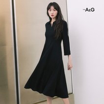 [런칭가 69 900원]더엣지 22FW 텐션 플레어 원피스 1종