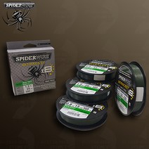 스파이더와이어 스파이더와이어 울트라캐스트8 국방색 300M 합사라인, 8.0호