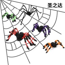 파티 동물 가면 리얼한 거미 거미줄 크리스마스 할로윈 탈 머리띠코 마스크 용품 다스베이더 전통 우는아기 산타복 장식 관종, 5원 150cm거미줄(화이트), A