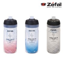 제팔 아티카 프로 55 보온보냉 자전거물통 550ml, 블루/실버
