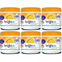 Bright Air 고체 공기 청정제 및 냄새 제거제 만다린 오렌지 신선한 레몬 향 각 1, Mandarin Orange and Fresh Lemo