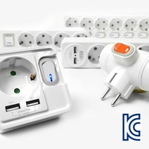 베어헌트 국산 스위치 개별 안전 멀티탭 USB 2구 3구 4구 5구 6구 멀티콘센트, 14. 개별스위치 6구 4.5M
