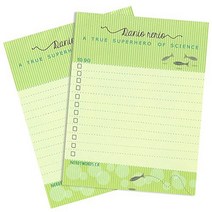 Zebrafish (Danio rerio) To Do List and Lined Notepad (2-Pack) by Nerdy Words null, 1, 기타