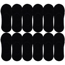 더베이직 여성용 3중 홀딩 페이크삭스 양말 실속형 12켤레