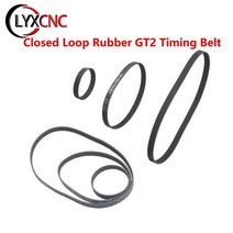타이밍 벨트 풀리 타임 3D 프린터 벨트 폐쇄 루프 고무 GT2 타이밍 벨트 2GT-6 1220mm, 400mm