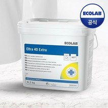 이콜랩 세탁세제 엘트라 40 엑스트라 8.3kg / 살균 얼룩제거