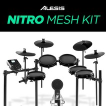 ALESIS 알레시스 전자드럼 니트로 메쉬 킷 Nitro mesh Kit 메쉬헤드장착, 단일옵션, 단일옵션