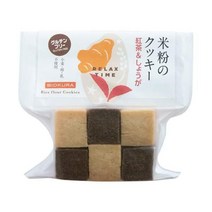 비오크라 쌀가루 쿠키 말차코코아 12장x12봉지, 홍차&생강