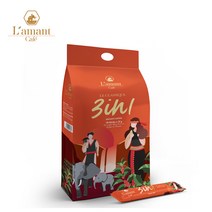 베트남 라만트 믹스커피 3in1 인스턴트커피 50개입, 50p, 16g