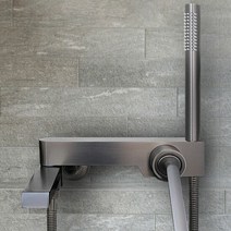 욕실 샤워기 수전 슬림 심플 샤워 헤드 줄 포함