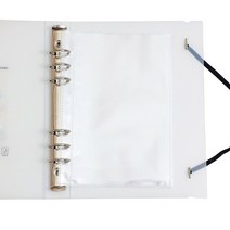 A5 루스 리프 러브 하트 3 인치 5 카드 홀더 Kpop 아이돌 포토카드 사진 앨범 컬렉션 보관 책 정리함, [05] WT1-10PCS, 10개