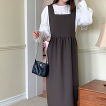 겟잇미 하벨다 코튼 데일리 멜빵 원피스
