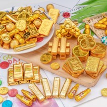 미니 골드바 초콜릿 생일 초코 케이크 장식 금화 1kg, 500g 컬러 와인 병 초콜릿