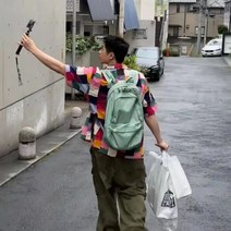 VISVIM CORDURA 22L 백팩 가방 22AW 야마시타 토모히사 대용량, 가죽은 모두 양가죽이니 힘껏 잡아당기지 마라
