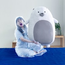 [미니멀룸] 쿨링 북극곰 필로우 여름 베개 시원한 통기성 우수 소재, 화이트