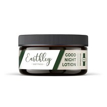 Earthley Wellness Good Night 로션 마그네슘 로션 살구 오일 시어 버터 망고 버터 칸델릴라 왁스 라벤더 에센셜 오일 비건(민감성 226.8g(, Sensitive
