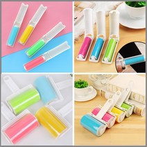 반영구 씻어 쓰는 만능 휴대용 돌돌이 씻는 롤 크리너 이케아, 2.반영구 돌돌이(옐로우)