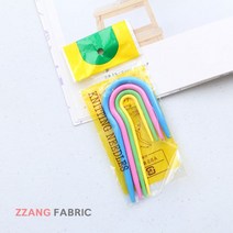 짱패브릭 고리꽈배기바늘4종세트 뜨개바늘