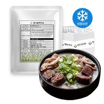 국내산 돈사골 엑기스 C 1kg 15개입 엠에스푸드 고농축 엑기스 돈골 육수 순대국 염1% 50brix, 농축액, 06_돈우골엑기스_15개
