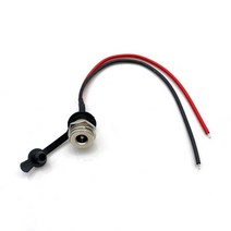 5.5*2.5mm 방수 DC099 5521 DC 전원 잭 소켓 암 패널 마운트 커넥터 금속 너트 스냅, 01 female_01 5.5-2.5mm