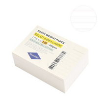왈가닥스 룰드 인덱스카드 100매 89 x 127 mm, 화이트, 4개