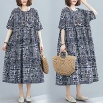 빅사이즈 여름 롱원피스 H01468#