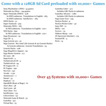 라스베리 파이 4 2G Ram 레트로 아케이드 게임 콘솔을위한 NESPi 안전 셧다운 10 000 + P p와 키트, 한개옵션1, 한개옵션0