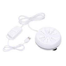 빨래삶는통 미니 초음파 세탁기 여행 휴대용 터보 usb 전원 먼지 세탁기 거품 제거 및 옷을 청소하기 위해 회전, b